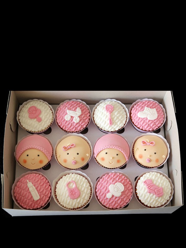 Cupcakes for baby shower or 1 year birthday
